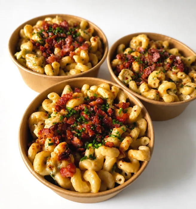 Loaded mac and cheese